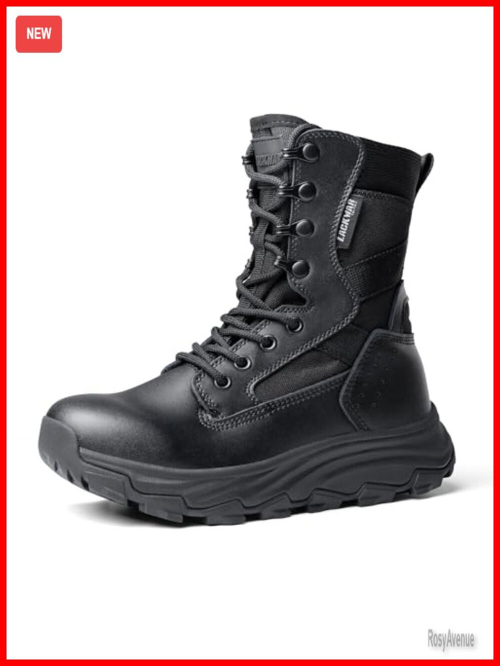 8 Inch Hiking Tactical Combat Waterproof Military Work Boots Lightweight Non